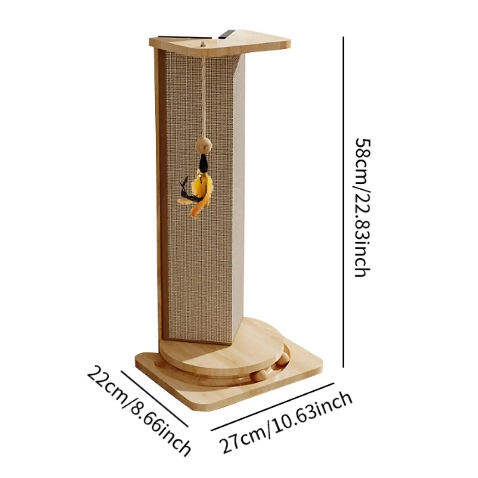 Griffoir pour chat - CatScratcherPost™ - Coin du Matou