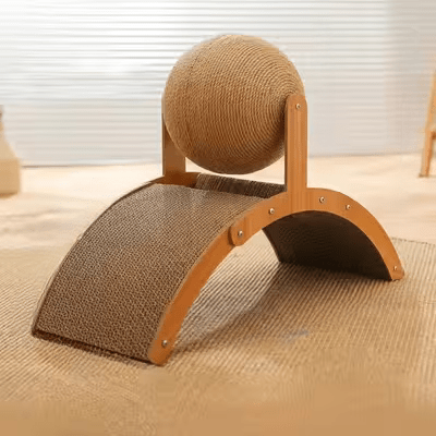 Griffoir pour Chat - Scratch&PlayCatBoard™ - Arc - Coin du Matou