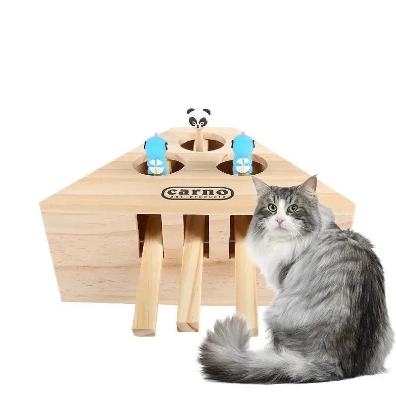 Jouet Interactif Chat - PawHunter™ - 3 Trous - Coin du Matou