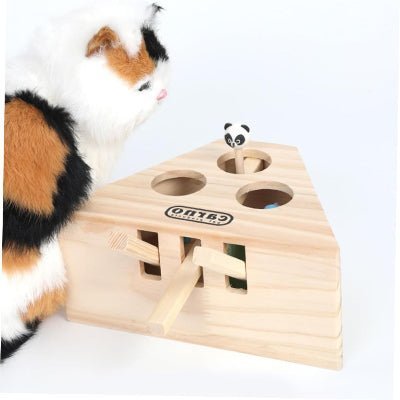 Jouet Interactif Chat - PawHunter™ - 3 Trous - Coin du Matou