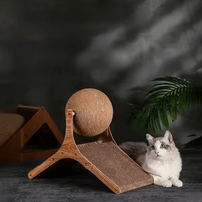 Griffoir pour Chat - Scratch&PlayCatBoard™ - Bâtons Rompus - Coin du Matou