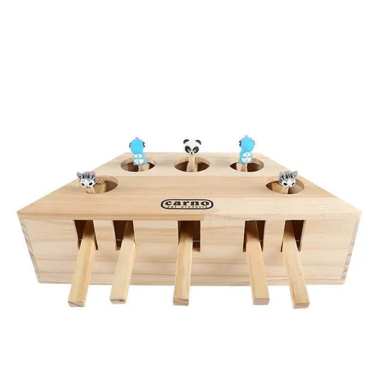 Jouet Interactif Chat - PawHunter™ - 5 Trous - Coin du Matou